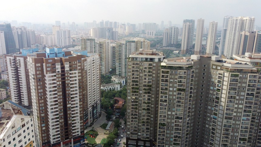 Thanh khoản thị trường căn hộ Hà Nội đang chậm lại. Ảnh: Dũng Minh.