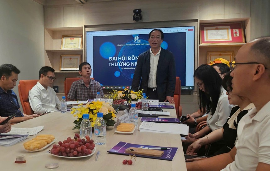 ĐHĐCĐ Phân phối Tổng hợp Dầu khí (PSD): Cổ đông chất vấn về khoản chi phí quản lý 20 tỷ đồng trả cho công ty mẹ