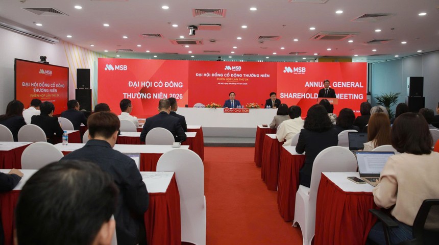 ĐHCĐ MSB 2026: Quý I/2026 đạt lợi nhuận 1.890 tỷ đồng, kế hoạch mở rộng chức năng cho TNEX 