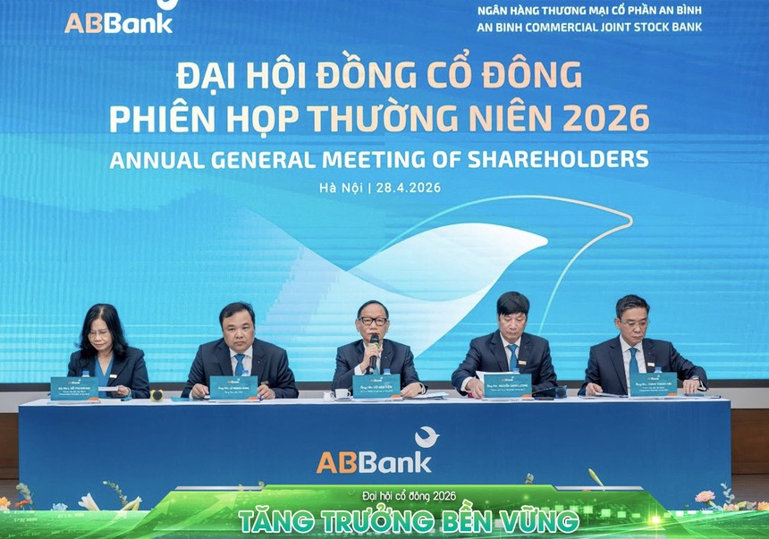 ABBank (ABB) đạt 1.500 tỷ đồng lợi nhuận trước thuế quý I, mục tiêu 4.500 tỷ đồng cả năm 