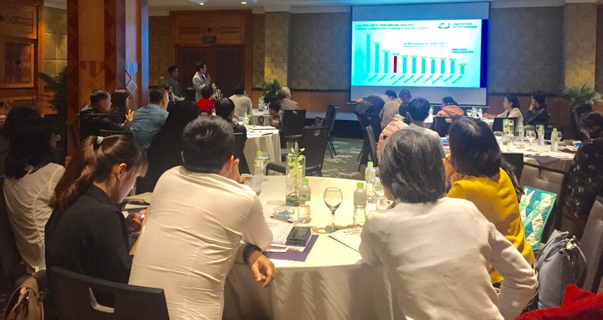 Rất đông nhà đầu tư tại Hà Nội tới tham dự hội thảo tư vấn định cư Canada do CJ Group Legal Services Inc tổ chức tại Hà Nội