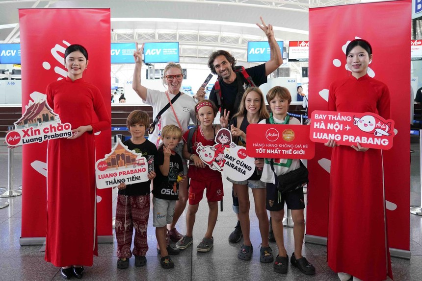 Thai AirAsia chính thức khai trương đường bay mới Hà Nội - Luang Prabang theo Thương Quyền Năm