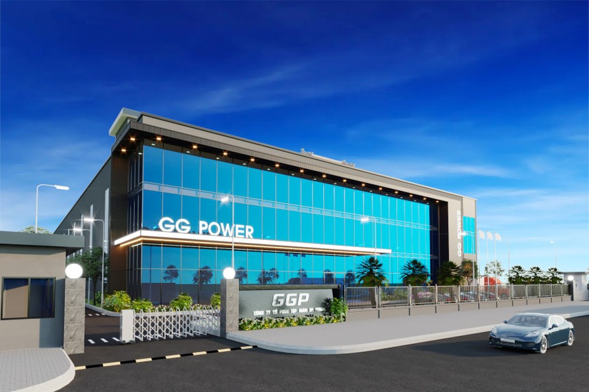 Nhà máy GG Power có công suất thiết kế 5 GWh/năm là nhà máy đầu tiên tại Việt Nam tập trung vào lĩnh vực pin lưu trữ năng lượng.