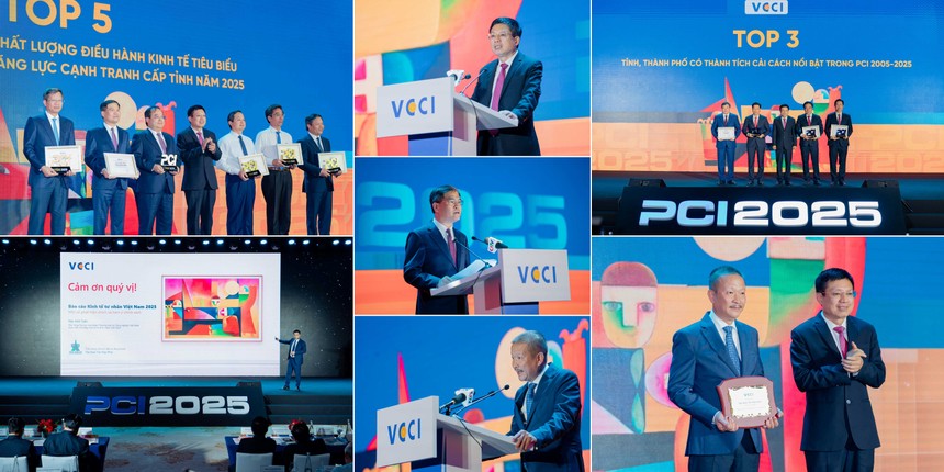 VCCI công bố Báo cáo Kinh tế tư nhân Việt Nam và Chỉ số Năng lực cạnh tranh cấp tỉnh (PCI) năm 2025.