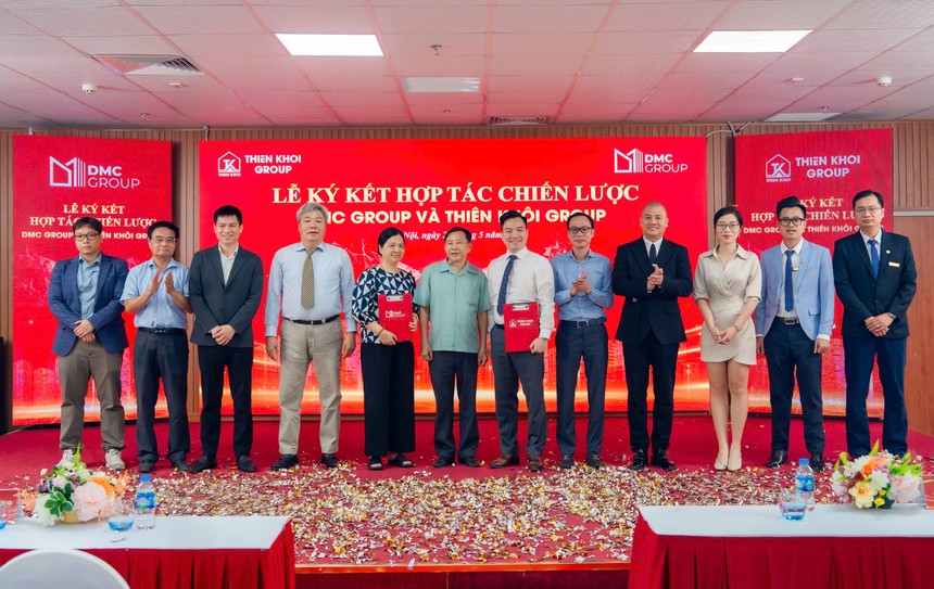 Thiên Khôi Group "bắt tay" DMC Group đẩy mạnh số hóa đất đai