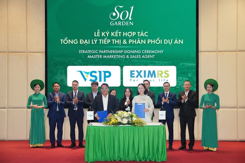 EximRS trở thành tổng đại lý tiếp thị và phân phối dự án Sol Garden.