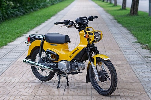 Honda Cross Cub phiên bản 2018 đầu tiên ở Hà Nội. Ảnh: Lương Dũng.