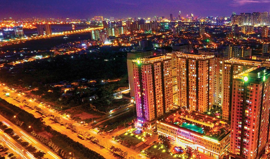 Với việc triển khai đô thị thông minh, ngành bất động sản sẽ đứng trước 
cơ hội phát triển mới.