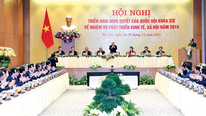 Tổng Bí thư “ra đề” cho tăng trưởng kinh tế 2019