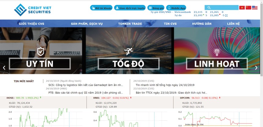 Chứng khoán CV vẫn chìm trong thua lỗ