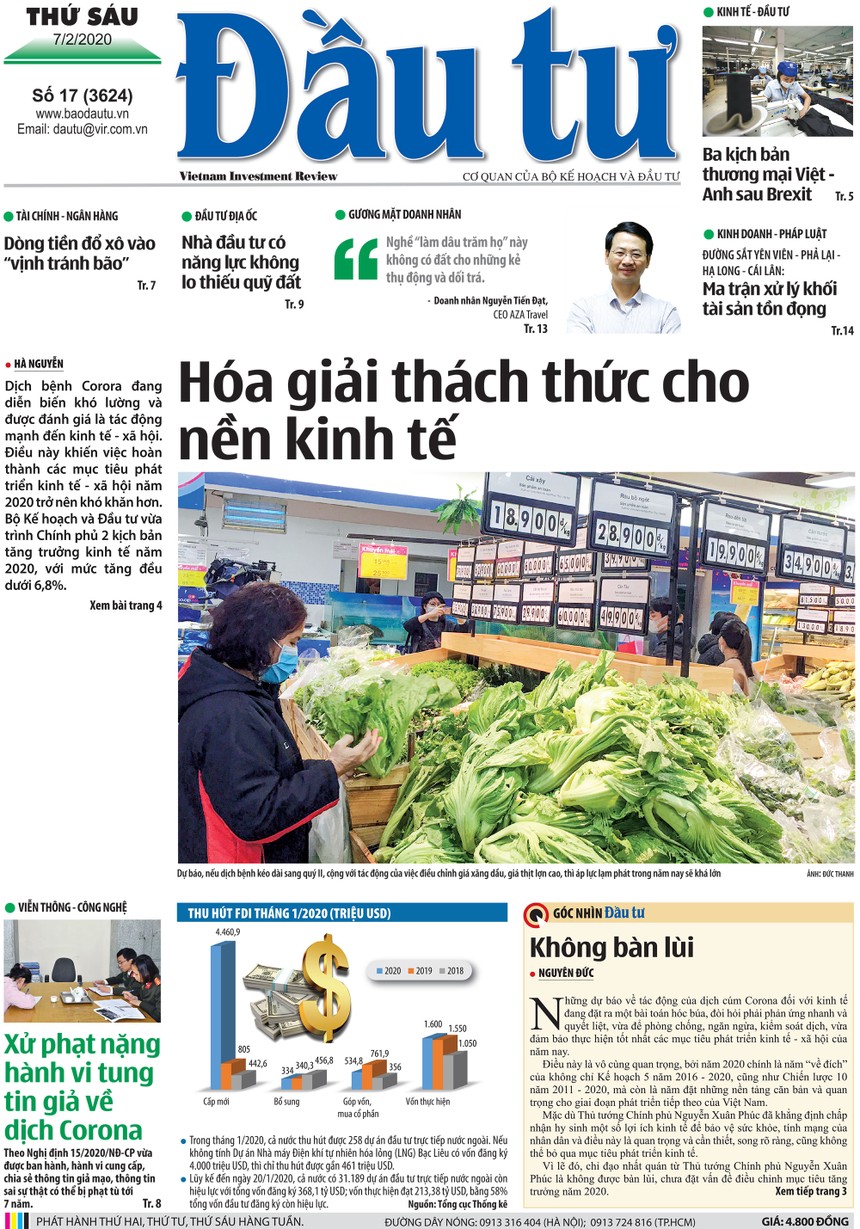 Đầu tư số 17/2020