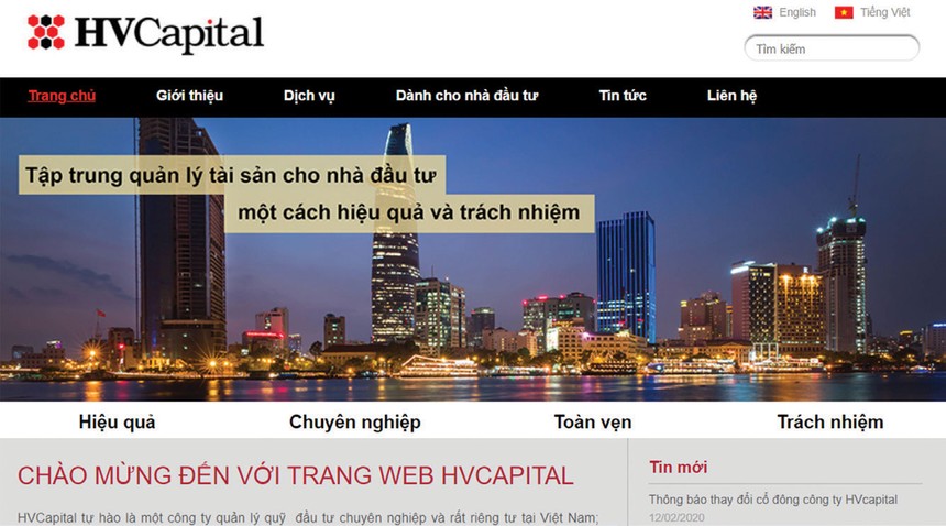 HVCapital chuyển sang chủ ngoại
