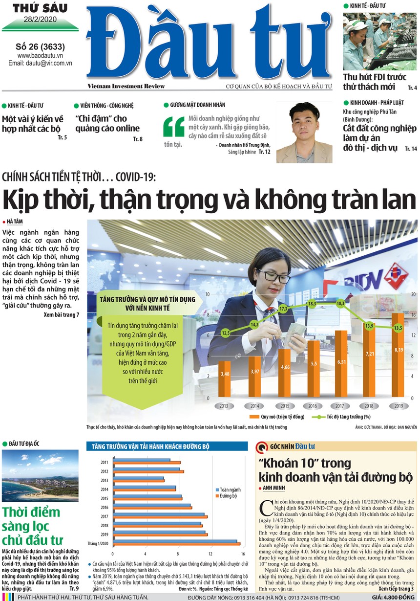 Đầu tư số 26/2020