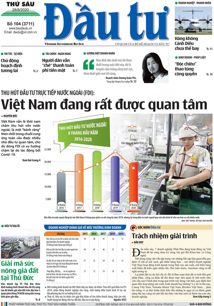 Báo Đầu tư số 104