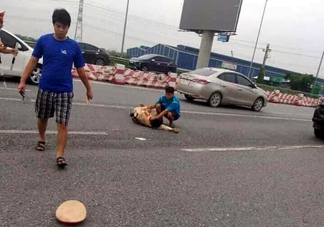 Hình ảnh vụ việc lan truyền trên mạng xã hội facebook.