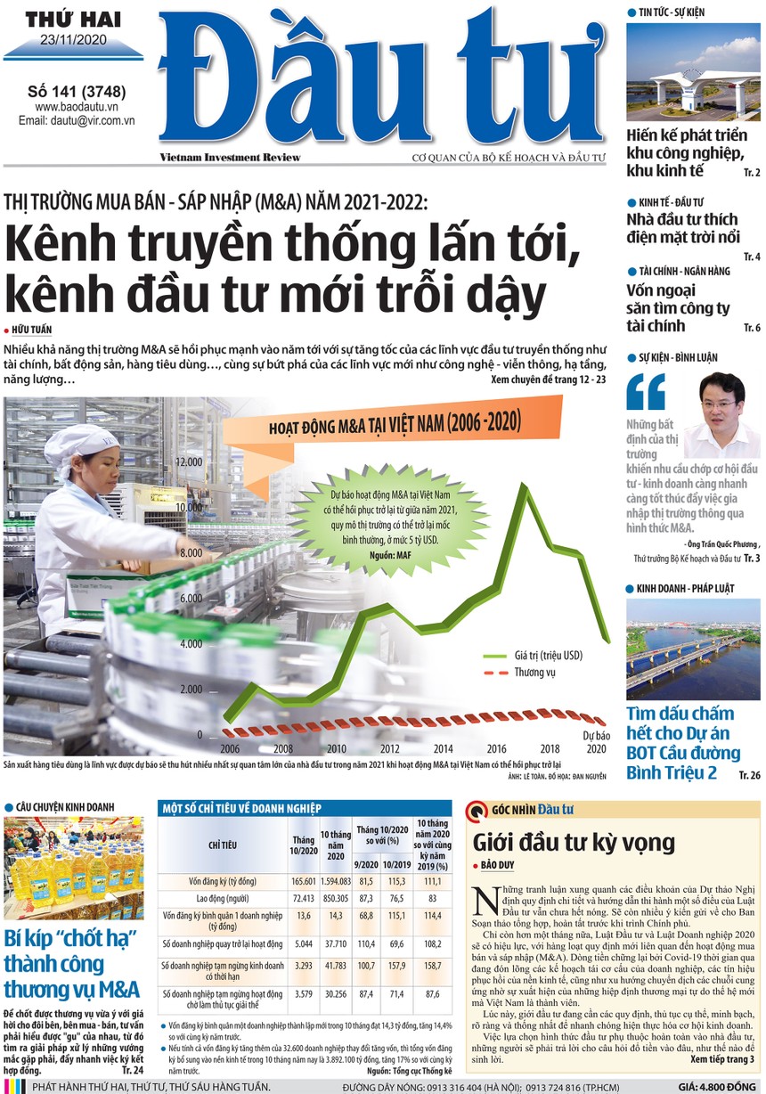 Báo Đầu tư số 141