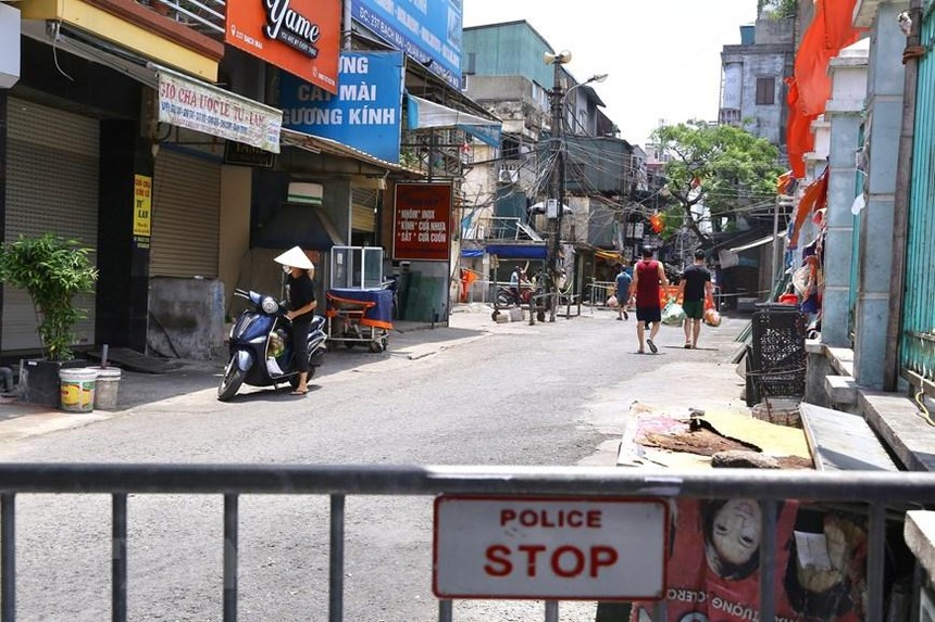 Tối 4/8, Hà Nội có thêm 14 trường hợp dương tính với Covid-19, nâng tổng số ca nhiễm trong ngày lên 57 ca