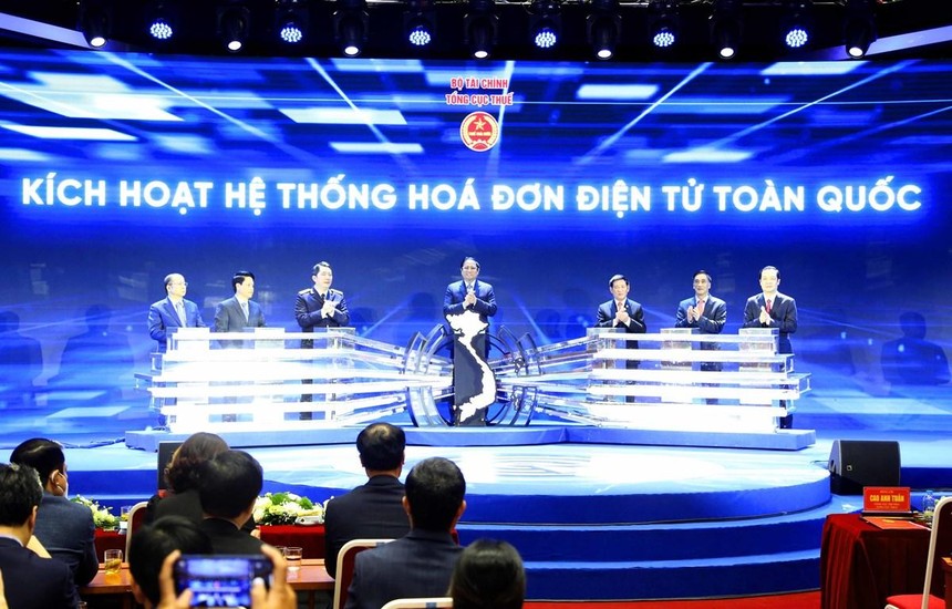 Lễ công bố hệ thống hóa đơn điện tử toàn quốc, ngày 21/4.