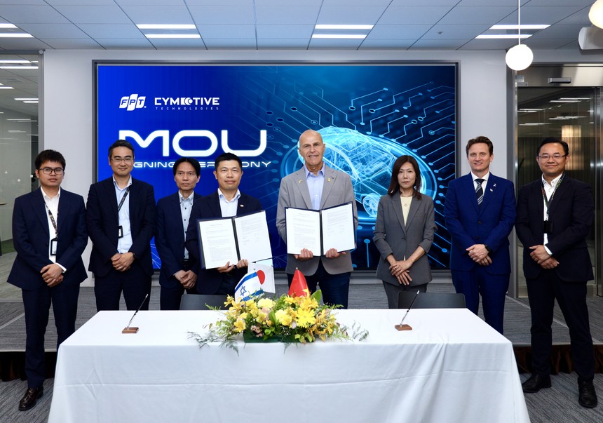 FPT và Cymotive ký kết Biên bản ghi nhớ, thúc đẩy hợp tác an ninh mạng trong lĩnh vực ô tô.