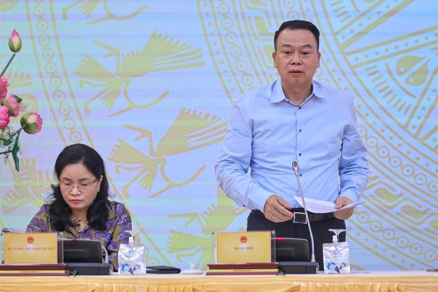 Thứ trưởng Bộ Tài chính Nguyễn Đức Chi. Ảnh: VGP/Nhật Bắc.