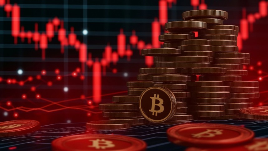 Giá Bitcoin giảm xuống dưới mốc 110.000 USD, gần 1 tỷ USD bị "thổi bay" trên thị trường phái sinh