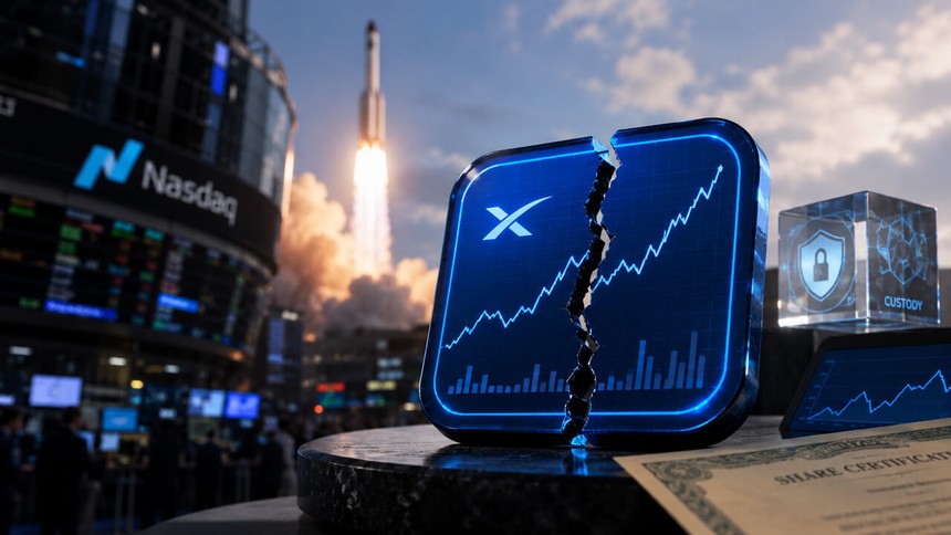 IPO SpaceX tạo cú hích lịch sử cho thị trường cổ phiếu token hóa, khối lượng giao dịch lập kỷ lục 3,86 tỷ USD