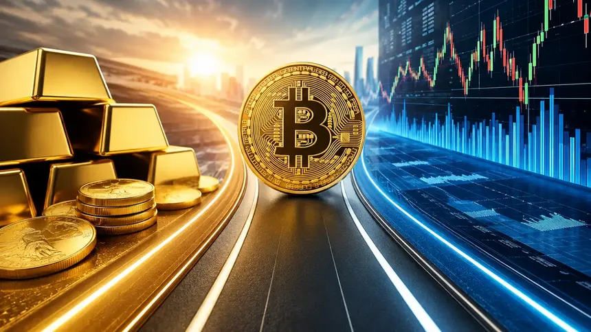 Bitcoin đang "lấp lánh" hơn vàng 