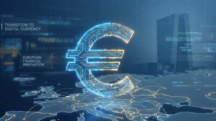 Đồng Euro kỹ thuật số có thể mang đến lợi thế cạnh tranh cho các ngân hàng tại châu Âu