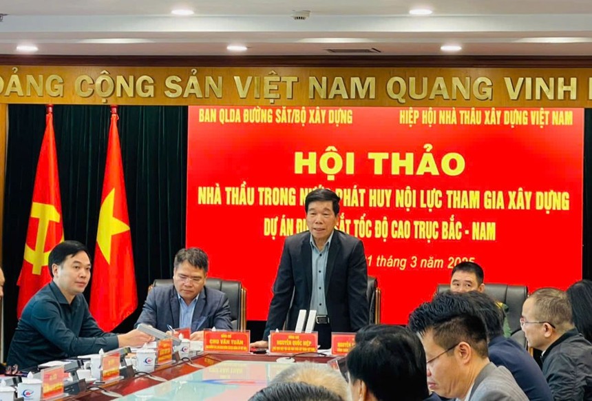 Ông Nguyễn Quốc Hiệp, Chủ tịch Hiệp hội Nhà thầu xây dựng Việt Nam 