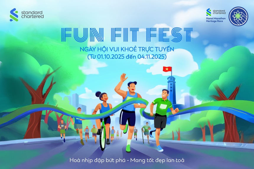 Hòa nhịp đập bứt phá, lan tỏa điều tốt đẹp khi tham gia “Ngày hội vui khỏe trực tuyến” cùng Standard Chartered