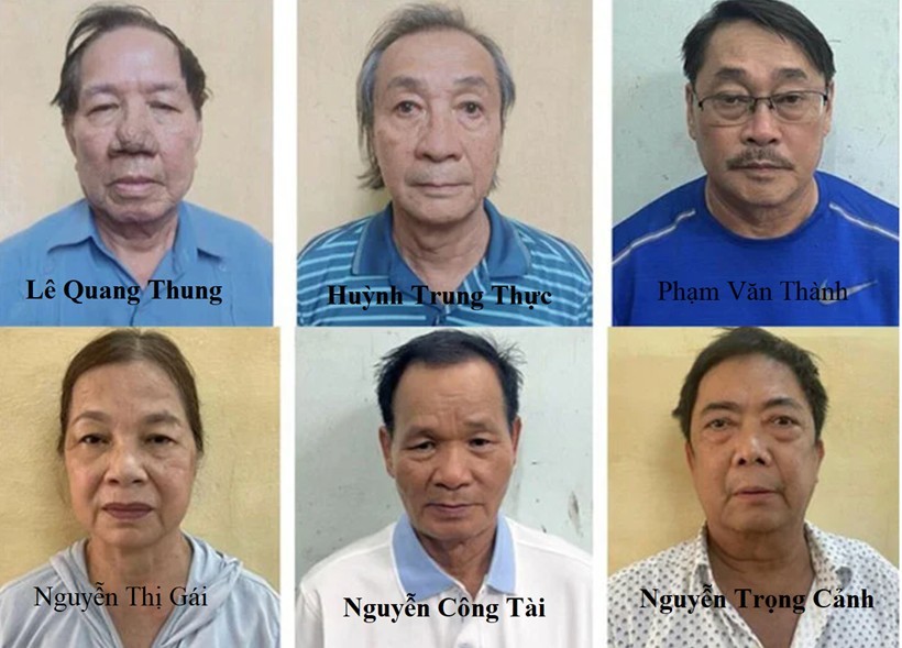 Các bị can của vụ án