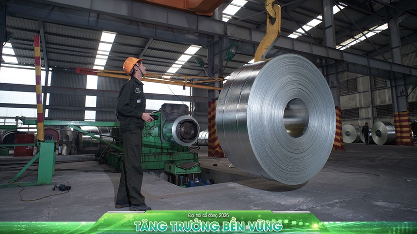 Năm nay, Tập đoàn Hòa Phát đặt mục tiêu lãi ròng 22.000 tỷ đồng, tăng trưởng 41,8% với năm ngoái