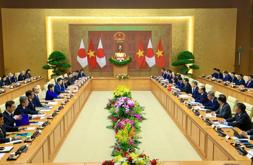 Toàn cảnh hội đàm. Ảnh: Đức Thanh.