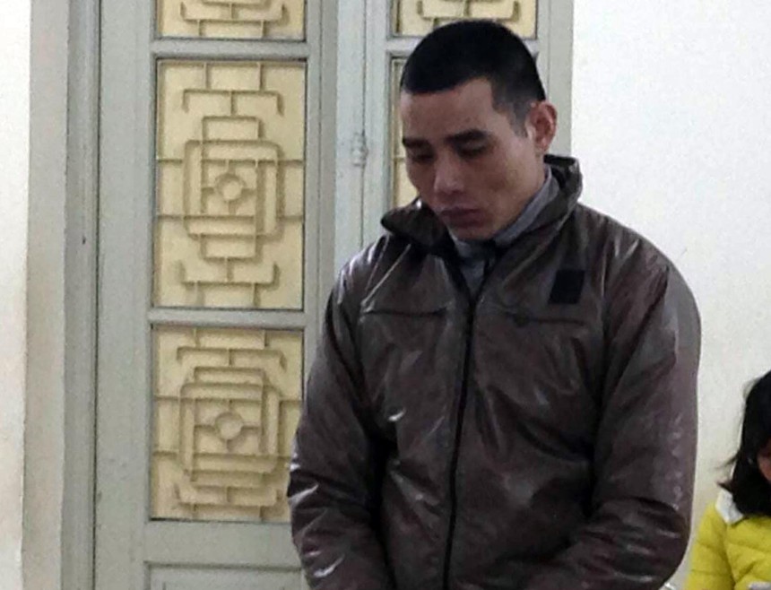  Bị cáo Cường tại tòa