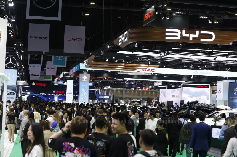 Hãng xe điện BYD của Trung Quốc khánh thành nhà máy tại Thái Lan