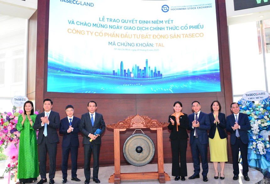 Taseco Land (TAL) tăng kịch trần ngày chào sàn HOSE, nâng vốn hoá hơn 9.542,6 tỷ đồng