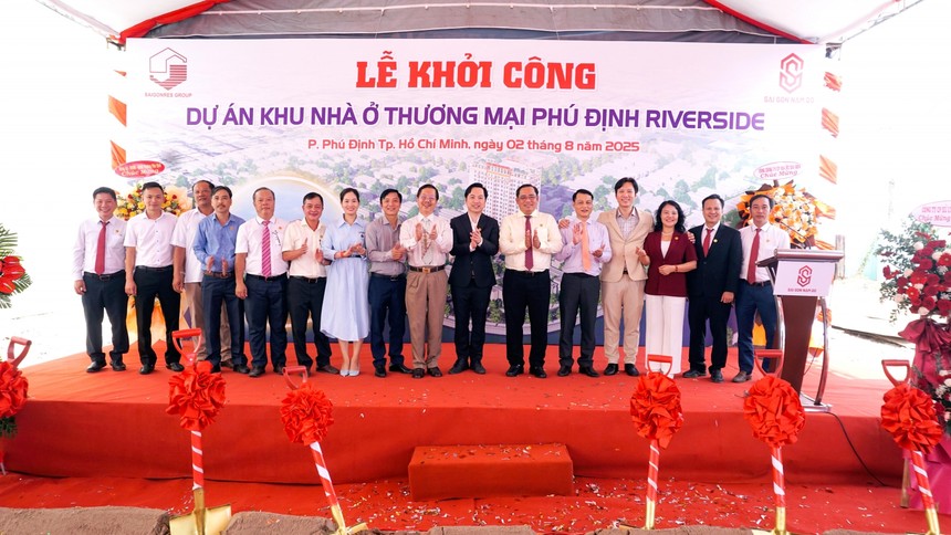 Saigonres (SGR) khởi công hai dự án trọng điểm trong tháng 8/2025