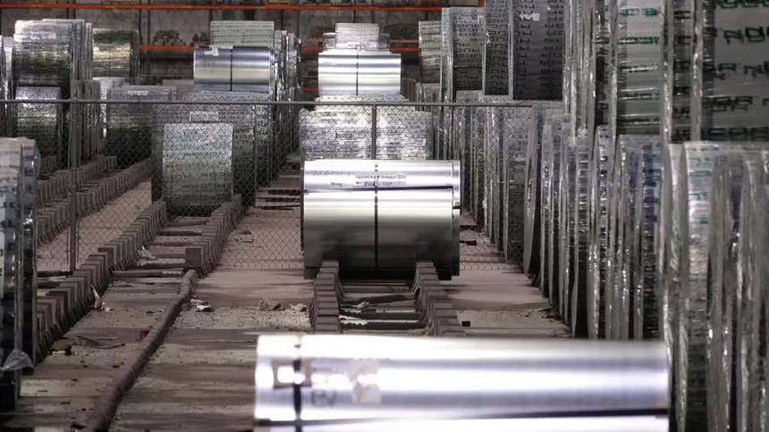Giá thép tại Mỹ giảm do sản lượng trong nước tăng và nhu cầu yếu