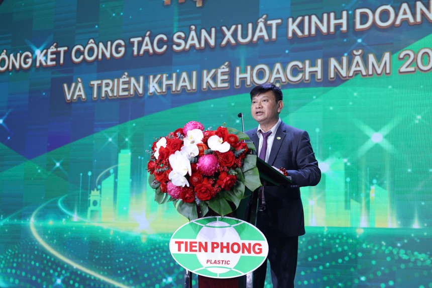 Ông Đặng Quốc Dũng, Chủ tịch Hội đồng quản trị Nhựa Tiền Phong.