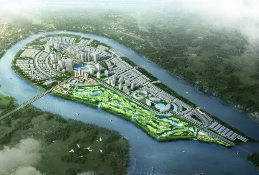 Dự án khu đô thị Du lịch sinh thái Đại Phước. Nguồn: DIG