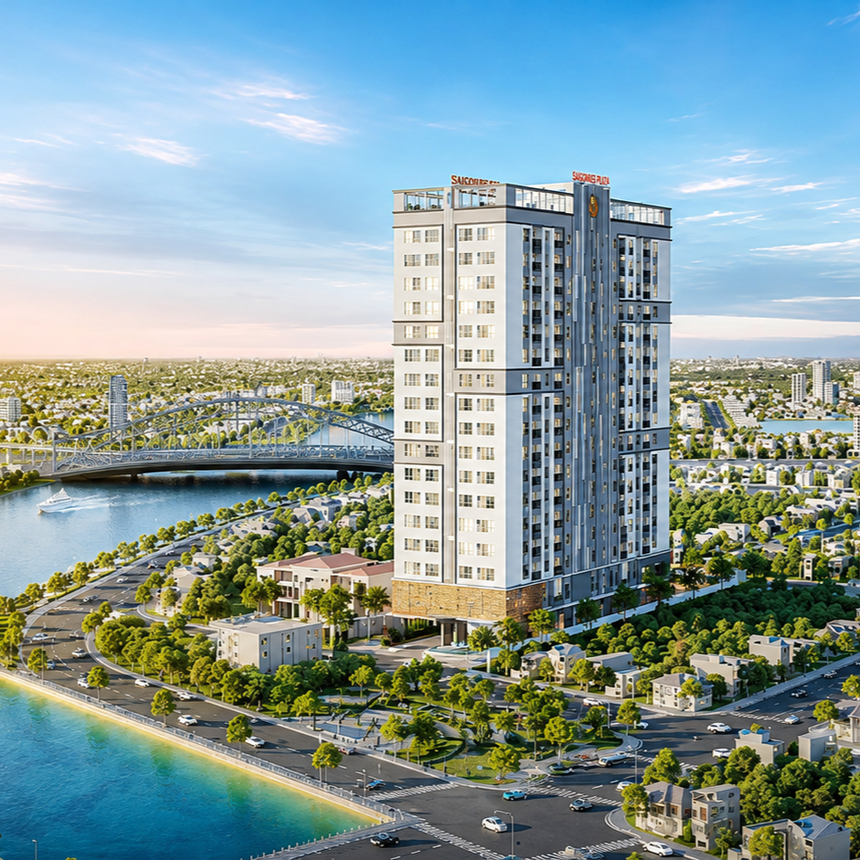 Khu nhà ở thương mại Phú Định Riverside.