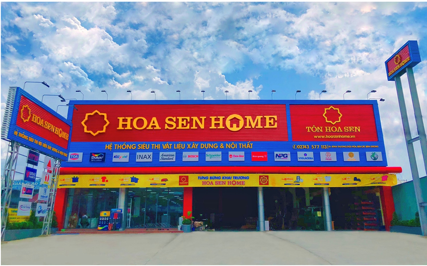 Hoa Sen (HSG) sáp nhập 5 công ty còn 2 công ty