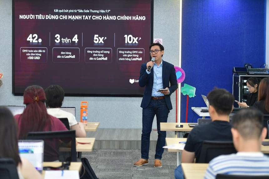 Ông Đỗ Cao Quốc Huy, Đại diện Lazada Việt Nam, Giám đốc Bán Lẻ và Ngành hàng.