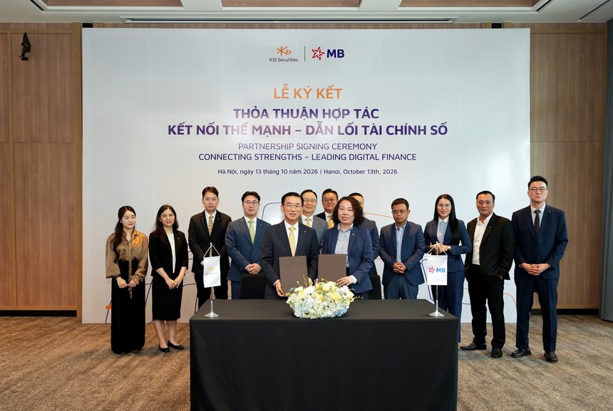Ngân hàng MB và Chứng khoán KB Việt Nam ký kết hợp tác