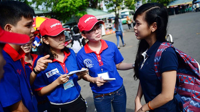 VietJet đồng hành cùng Tiếp sức mùa thi 2014 