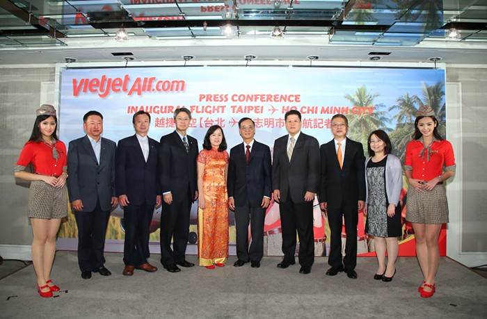 Vietjet mở đường bay TP. HCM - Đài Bắc 