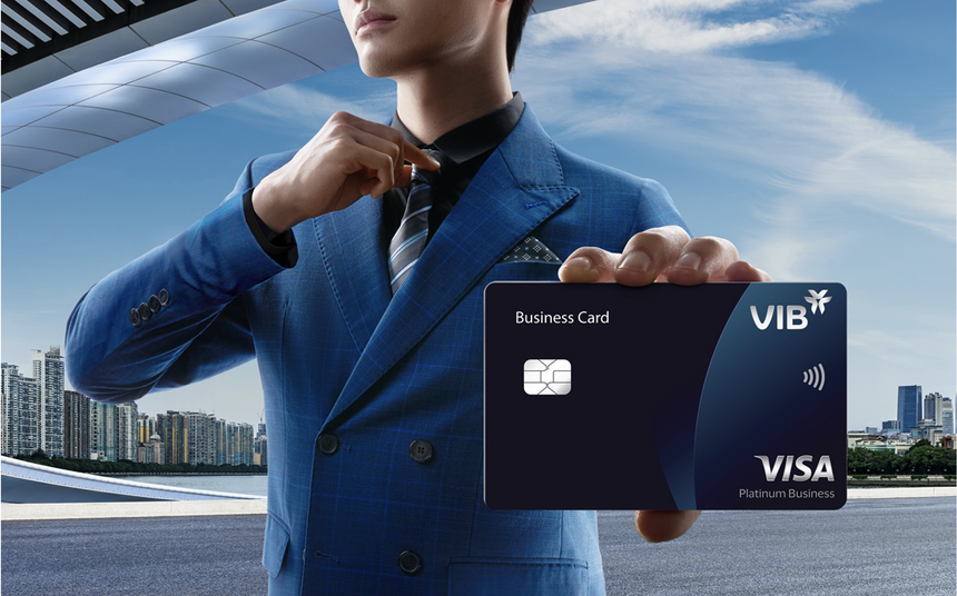 VIB Business Card - Thẻ tín dụng doanh nghiệp miễn lãi đến 57 ngày, hoàn tiền cho mọi chi tiêu