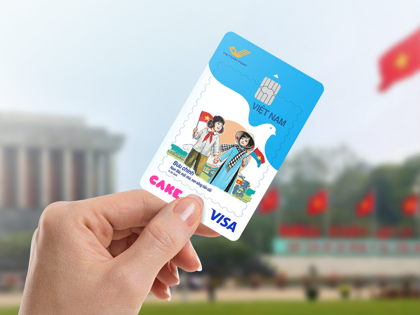 Thẻ “Tự Do 2in1” lấy cảm hứng từ tem bưu chính chính thức ra mắt