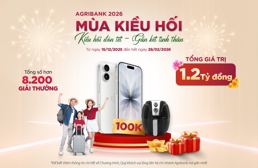 “Kiều hối đón tết - gắn kết tình thân” với Agribank