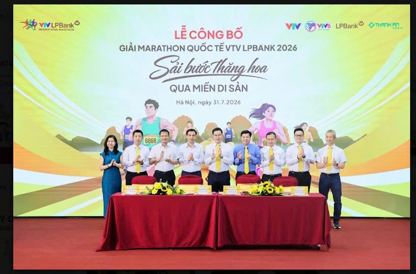 Giải Marathon Quốc tế VTV LPBank 2026 trở lại với cung đường di sản Vân Long